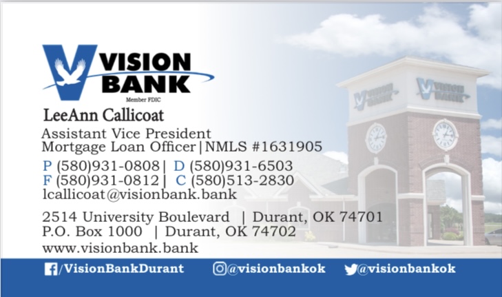 Vision Bank | Marshall County Chamber Of Commerce